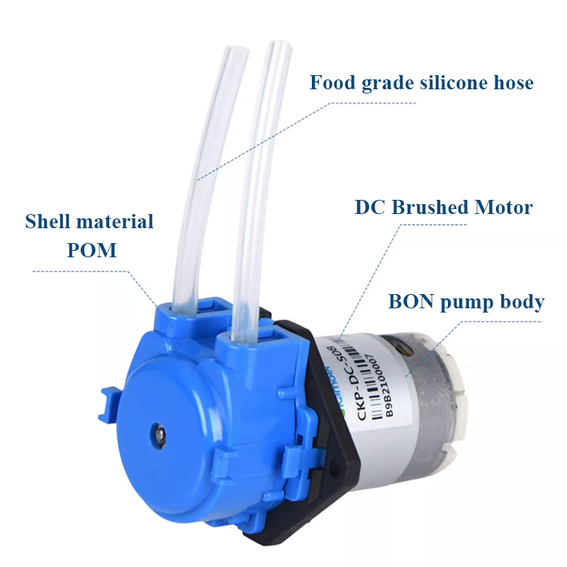 Mini Peristaltic Pump 12V - 12V 연동식 정량 측정 자흡식 양방향