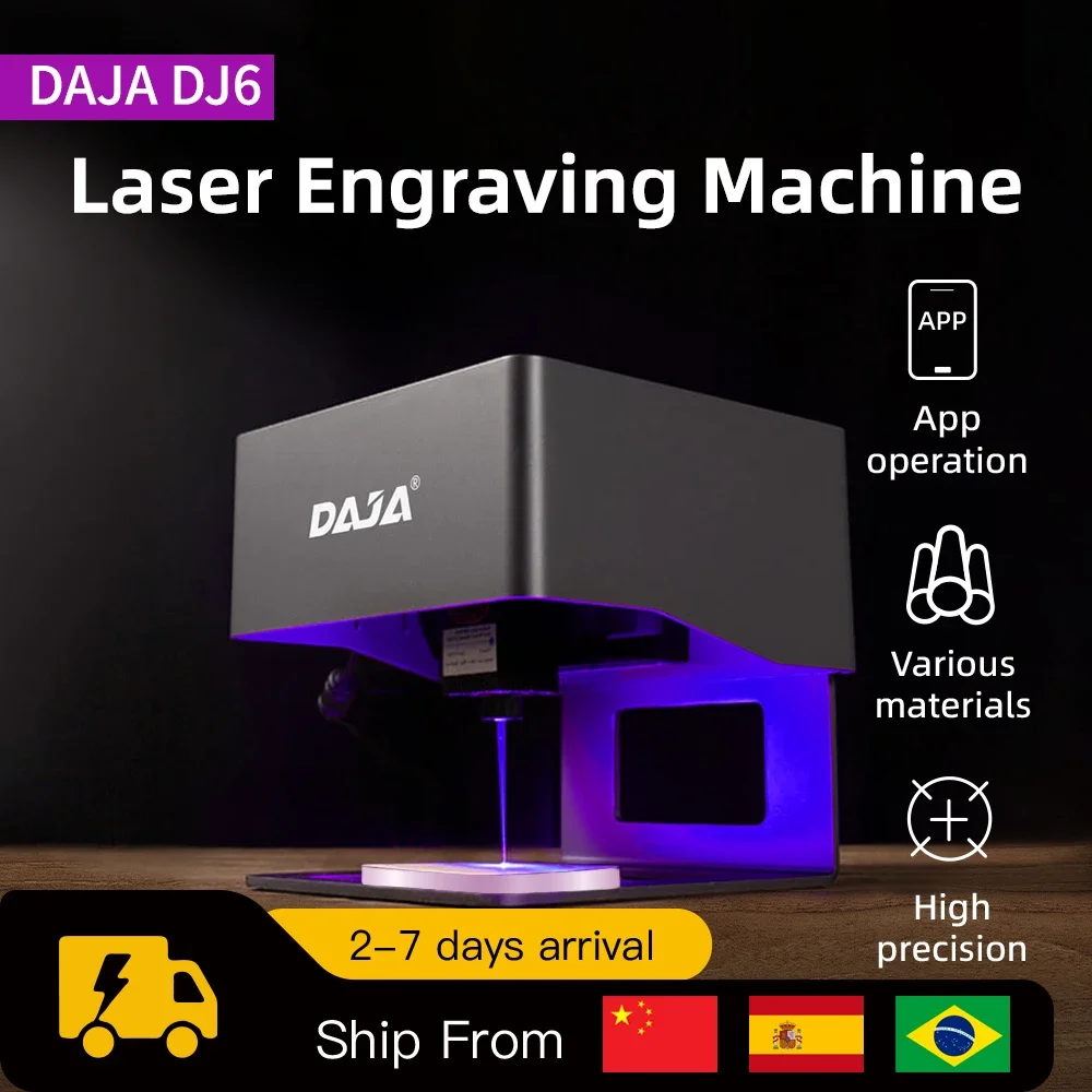 Fiber Laser Marking Machine 30W - DAJA 레이저 조각기 CNC DIY DJ6