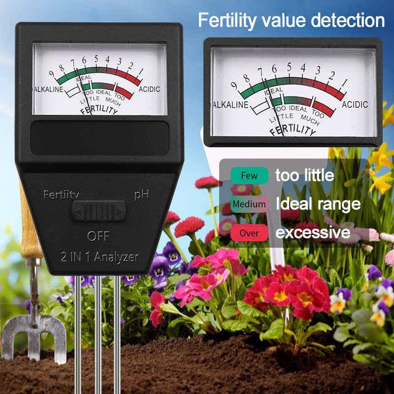 토양 PH 비옥도 계량기, 3 프로브 토양 PH 테스터 - Ph Meter Digital Water Tester 리뷰 및 가격