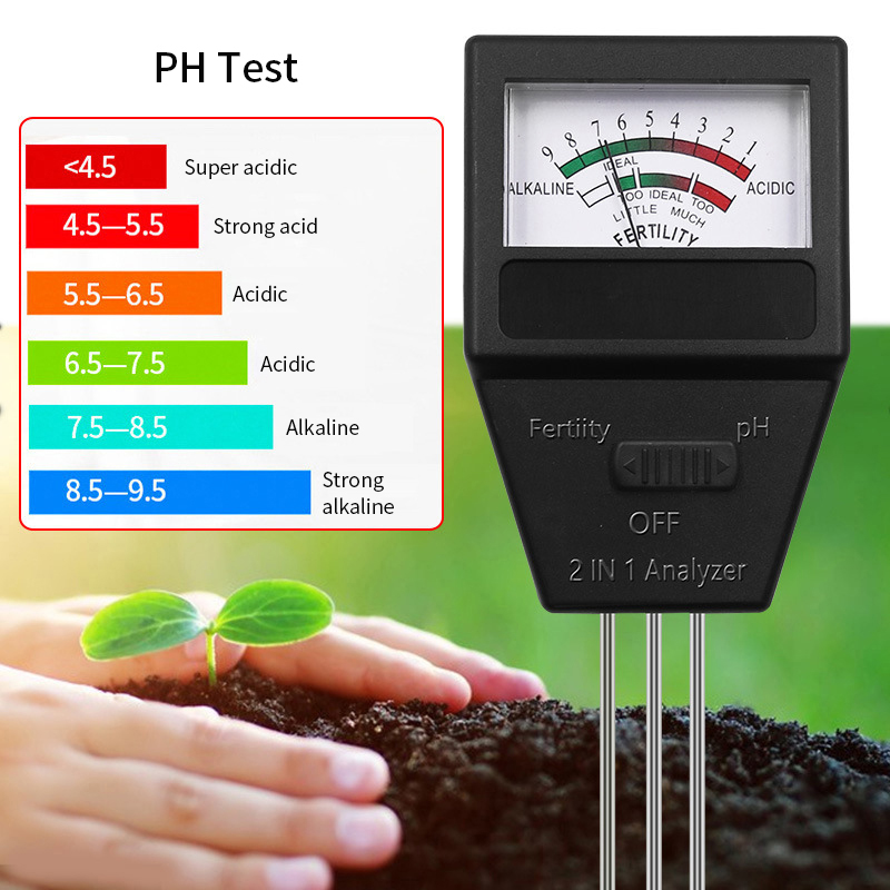 토양 PH 비옥도 계량기, 3 프로브 토양 PH 테스터 - Ph Meter Digital Water Tester 리뷰 및 가격