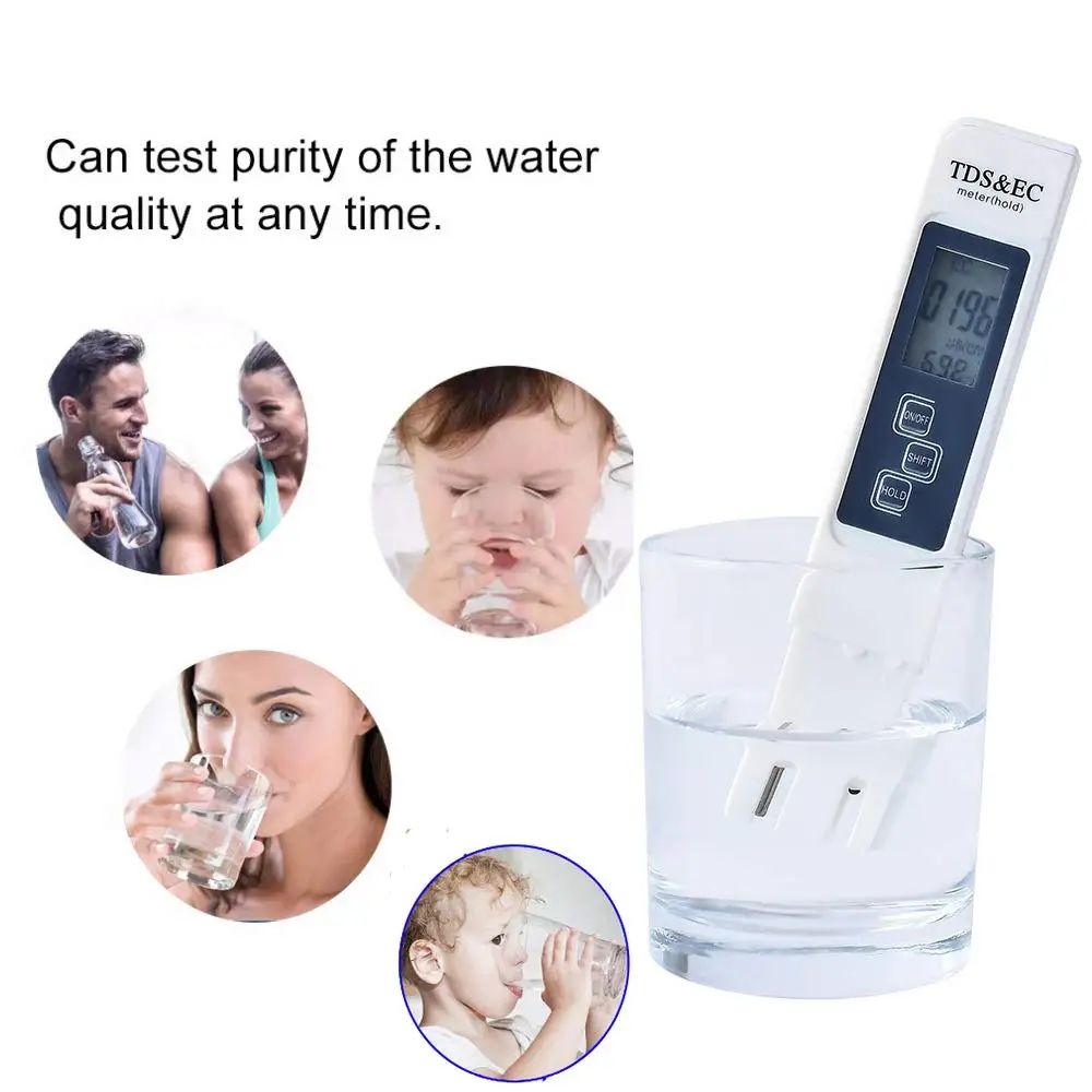 디지털 TDS EC 물 테스터 미터 다기능 PPM 온도 - Ph Meter Digital Water Tester 리뷰 및 가격