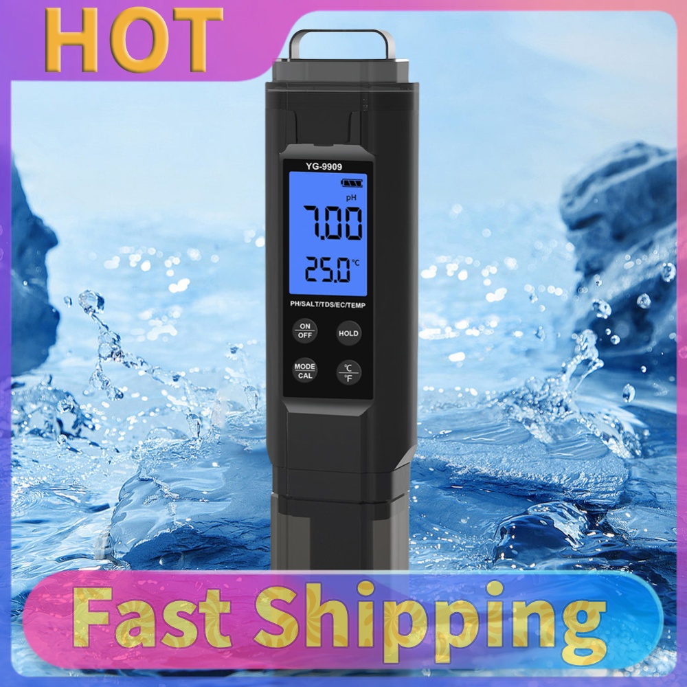 5가지 기능을 갖춘 디지털 수질 측정기 펜: 염도/PH - Ph Meter Digital Water Tester 리뷰 및 가격