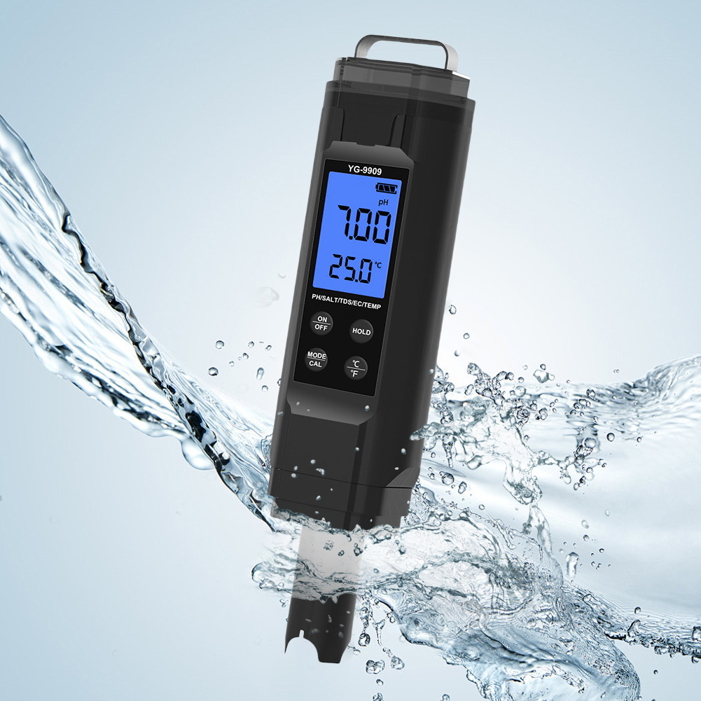 5가지 기능을 갖춘 디지털 수질 측정기 펜: 염도/PH - Ph Meter Digital Water Tester 리뷰 및 가격