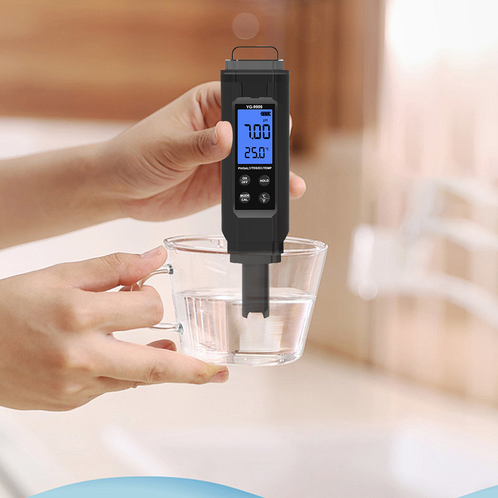 5가지 기능을 갖춘 디지털 수질 측정기 펜: 염도/PH - Ph Meter Digital Water Tester 리뷰 및 가격