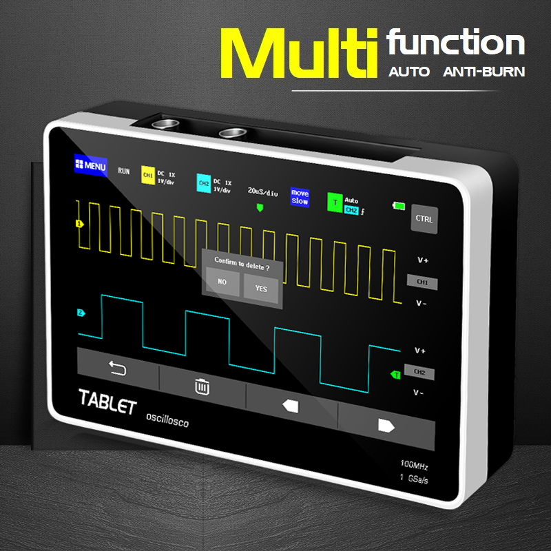 FNIRSI 1013D 듀얼 채널 태블릿 오실로스코프, - Fnirsi Digital Oscilloscope Handheld 리뷰 및 가격