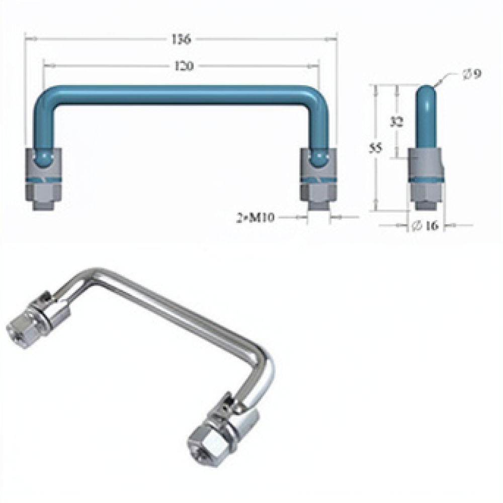 산업용 장비 캐비닛, 공구 상자용 매립형 접이식 손잡이 - Industrial Tools 리뷰 및 가격