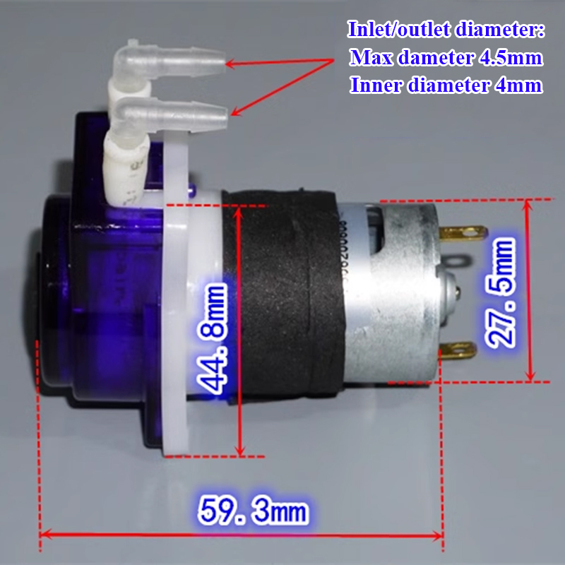 ATK-21.6-A 12-24V 미니 연동 펌프 7W  - Mini Peristaltic Pump 12V 리뷰 및 가격