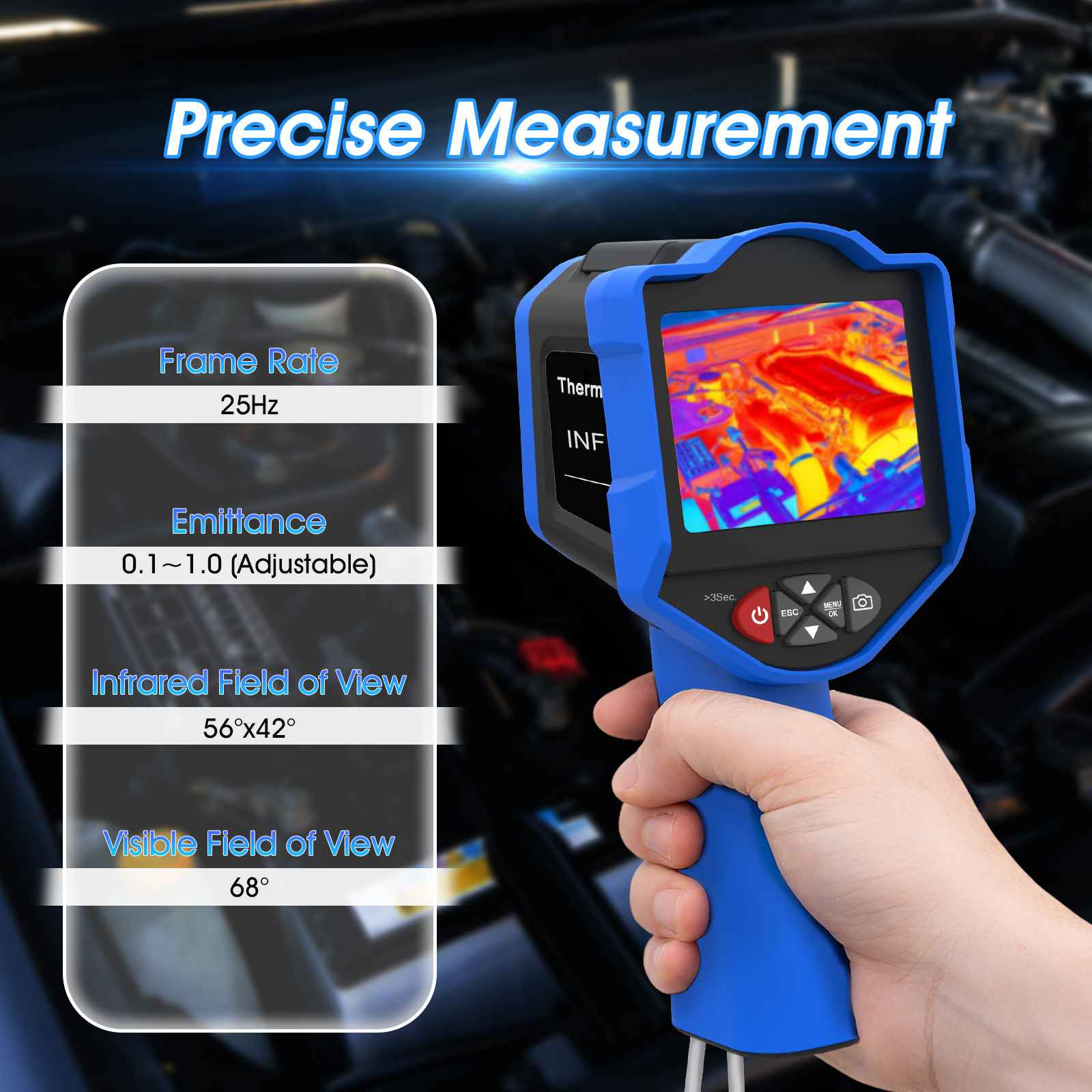 HoldPeak 열화상 카메라, 256 x 192 해상 - Thermal Imaging Camera Pcb Repair 리뷰 및 가격
